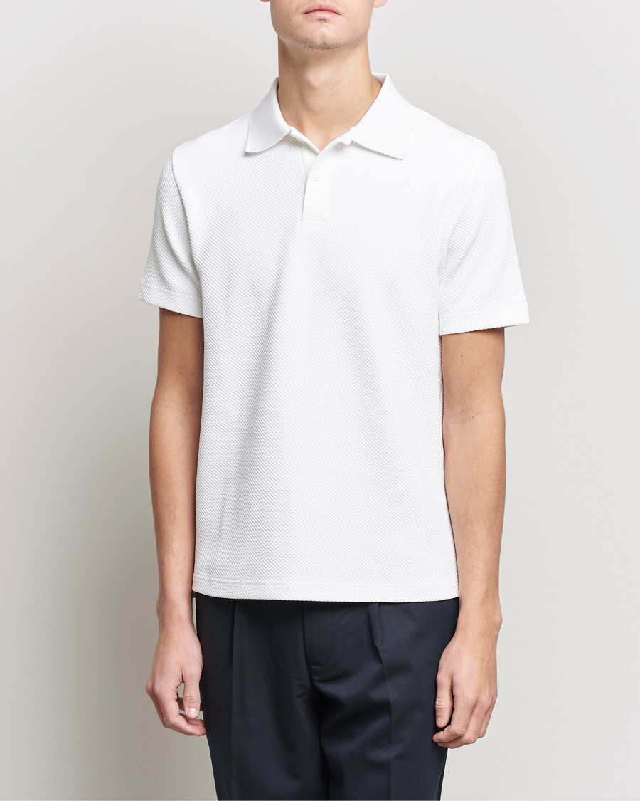 Herre | Polotrøjer | Samsøe Samsøe | Samsøe & Samsøe Taranto Organic Cotton Polo White