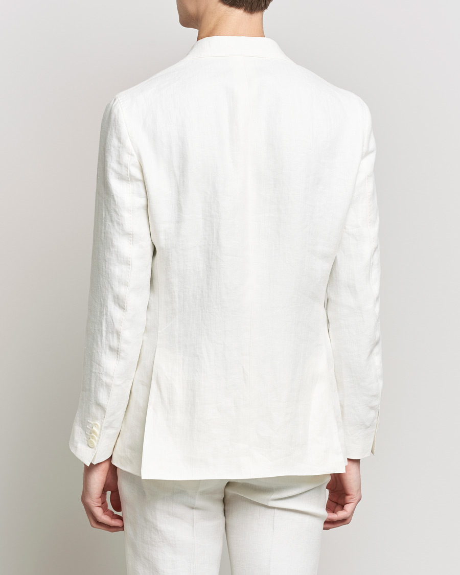 Herre | Blazere & jakker | Oscar Jacobson | Fogerty Linen Blazer White