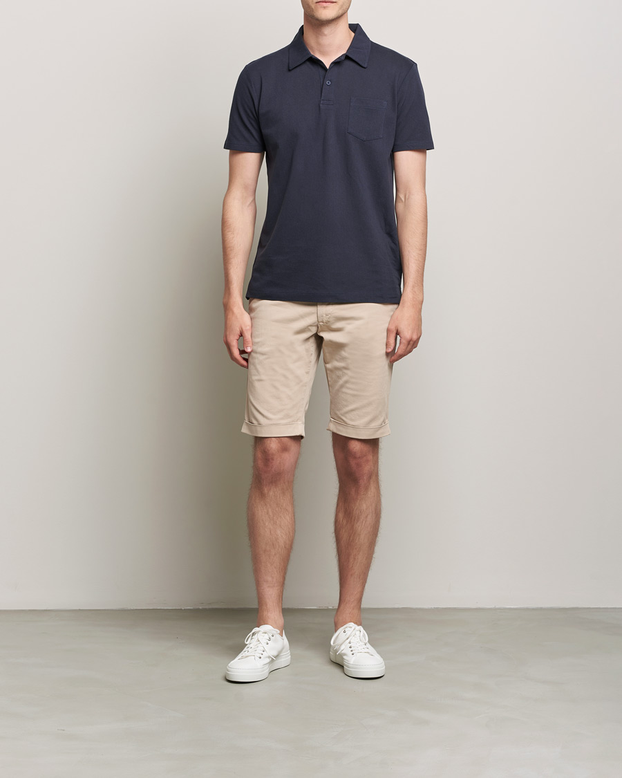 Herre | Shorts | Oscar Jacobson | Declan Cotton Shorts Washed Sand