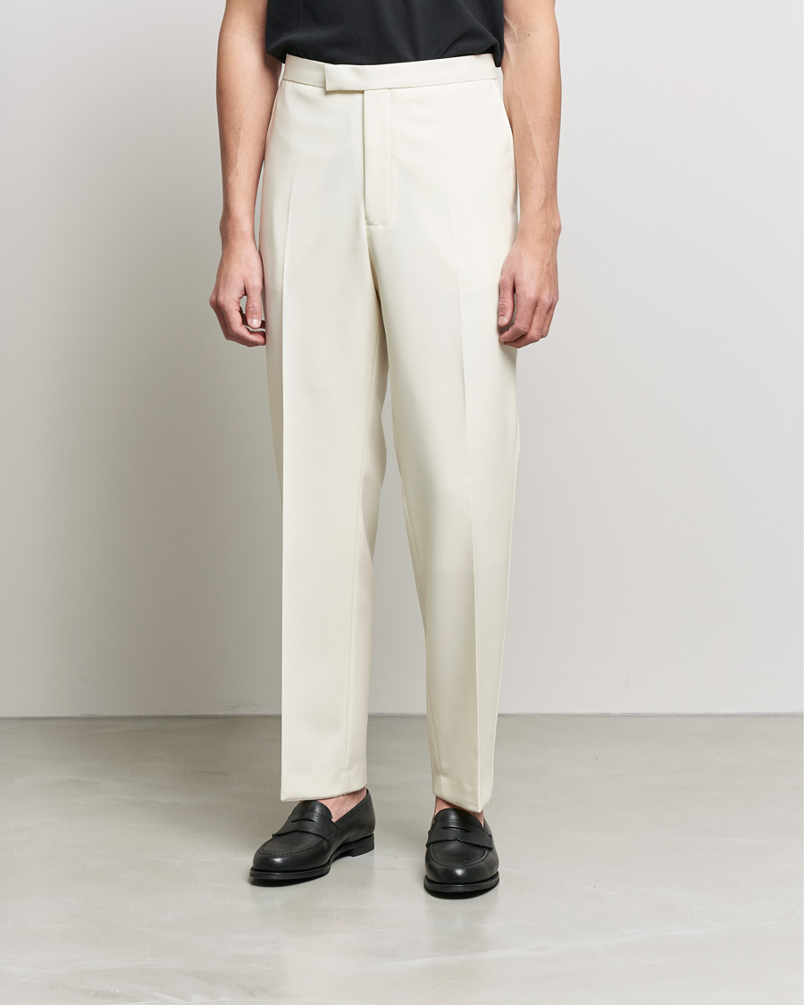 Herre | Jakkesæt | Oscar Jacobson | Figaro Light Wool Tuxedo Creme