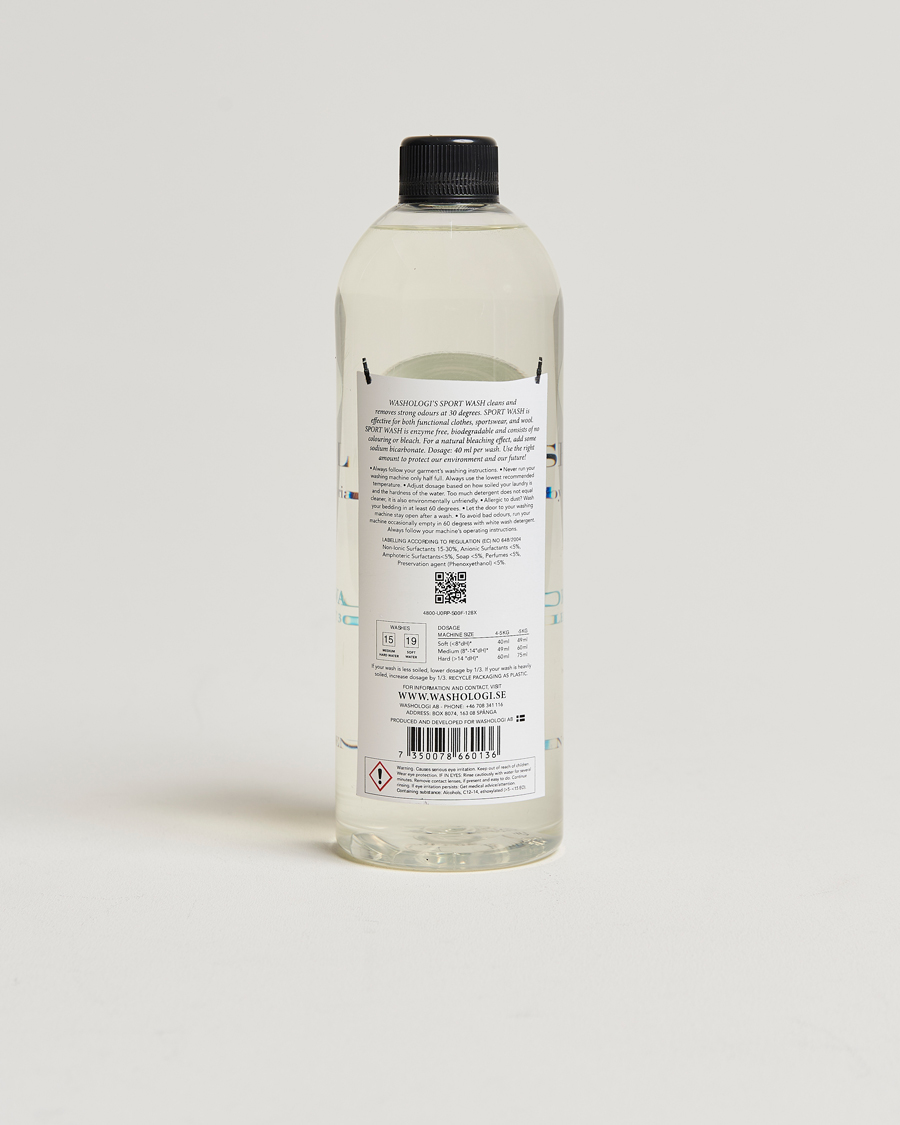 Herre | Tøjpleje | Washologi | Sport Wash 750ml