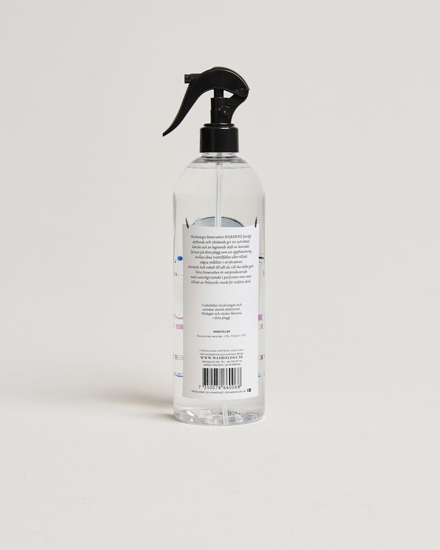 Herre | Vaskemiddel og vaskespray | Washologi | Linen Water Harmony 750ml 