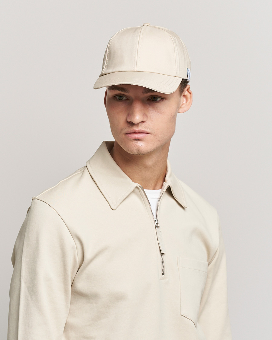 Herre | Mackintosh Tipping Base Ball Cap Putty | Mackintosh | Tipping Base Ball Cap Putty