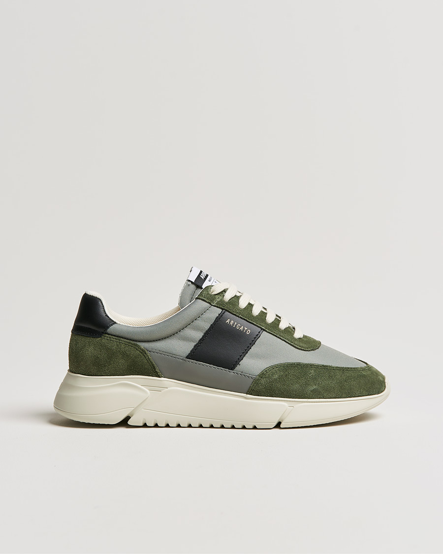 Herre | Axel Arigato Genesis Vintage Runner Sneaker Dark Green | Axel Arigato | Genesis Vintage Runner Sneaker Dark Green