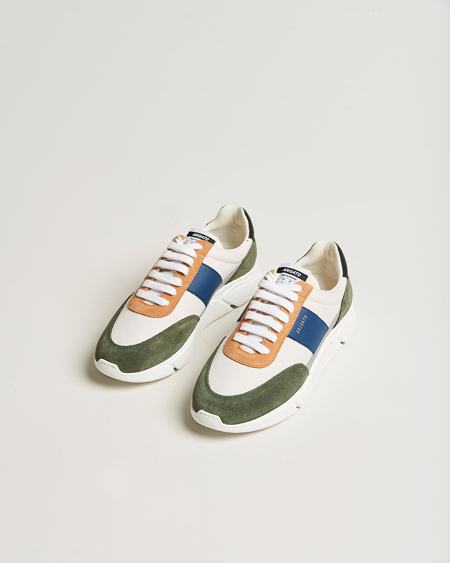 Herre | Axel Arigato Genesis Vintage Runner Sneaker Cermino/Blue/Green | Axel Arigato | Genesis Vintage Runner Sneaker Cermino/Blue/Green