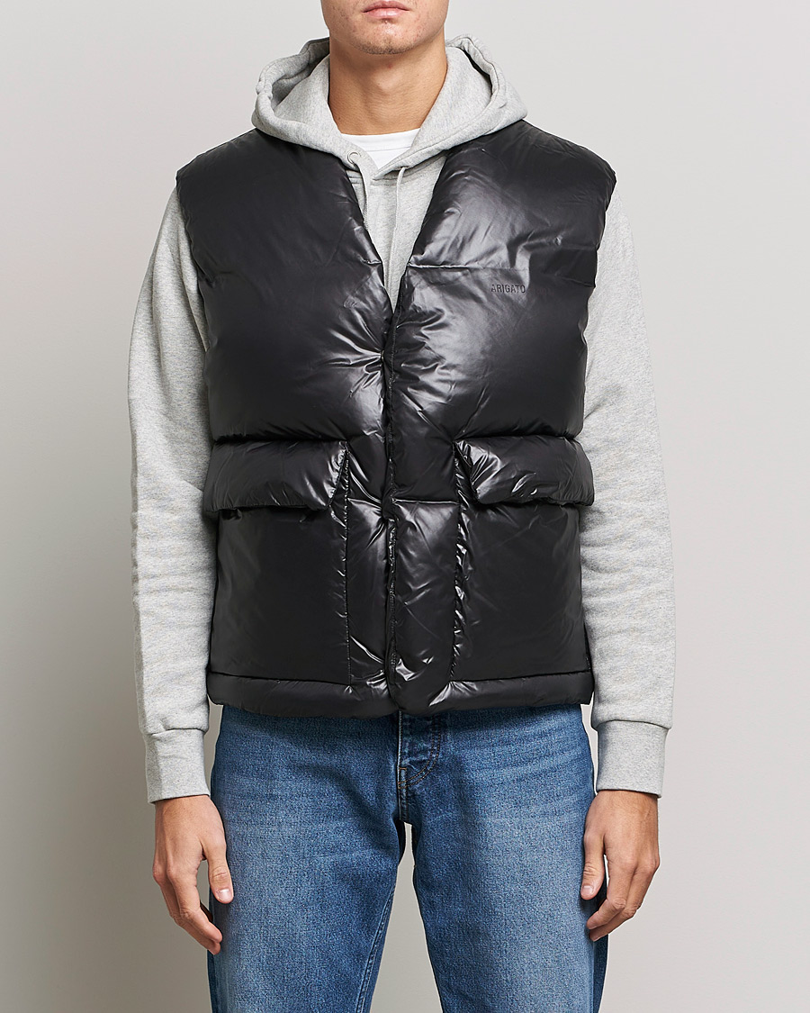Herre | | Axel Arigato | Techno Down Vest Black