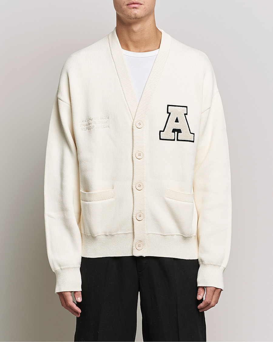 Herre | Trøjer | Axel Arigato | Singular Knitted Cardigan Ecru