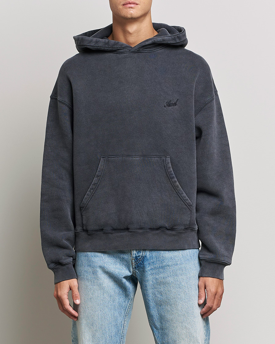 Herre | Tøj | Axel Arigato | Relay Hoodie Washed Black