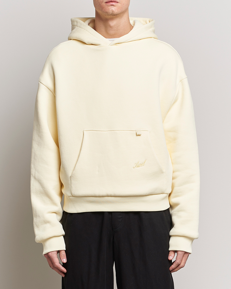 Herre | Hættetrøjer | Axel Arigato | Title Hoodie Pale Yellow