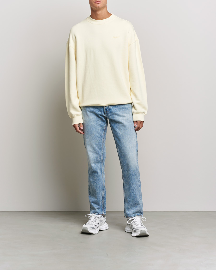 Herre | Trøjer | Axel Arigato | Primary Sweatshirt Pale Yellow