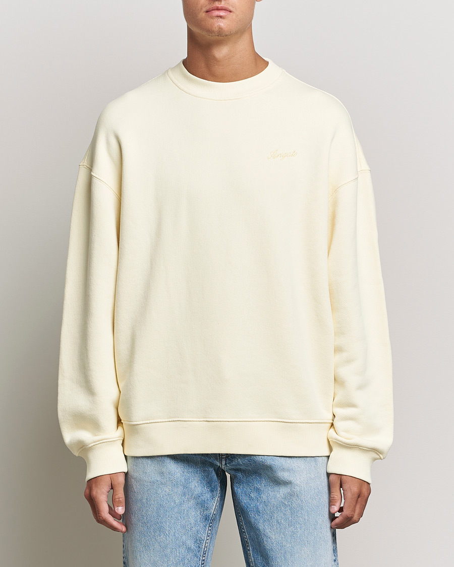 Herre | Trøjer | Axel Arigato | Primary Sweatshirt Pale Yellow