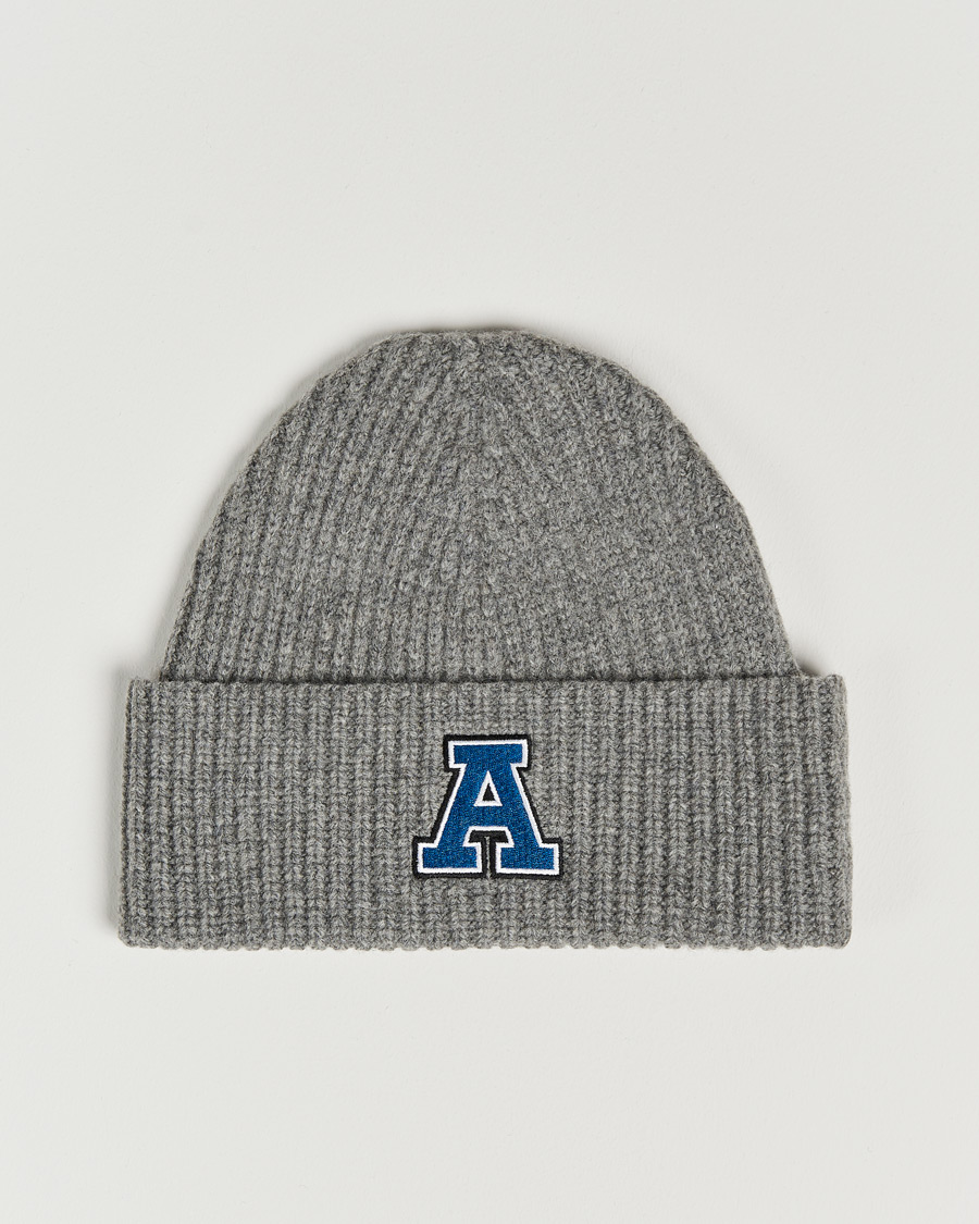 Herre | Axel Arigato Varsity Beanie Grey | Axel Arigato | Varsity Beanie Grey