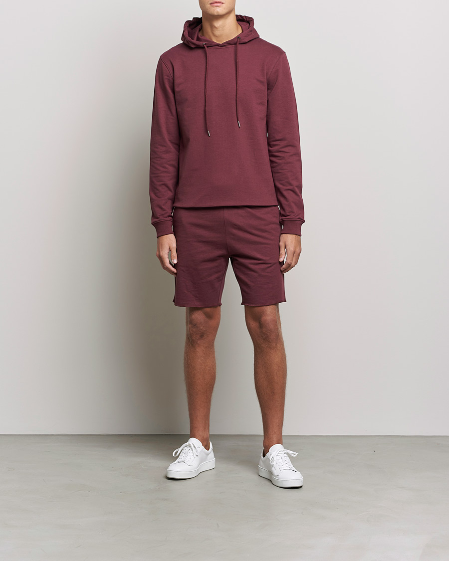 Herre | Trøjer | Bread & Boxers | Loungewear Hoodie Burgundy