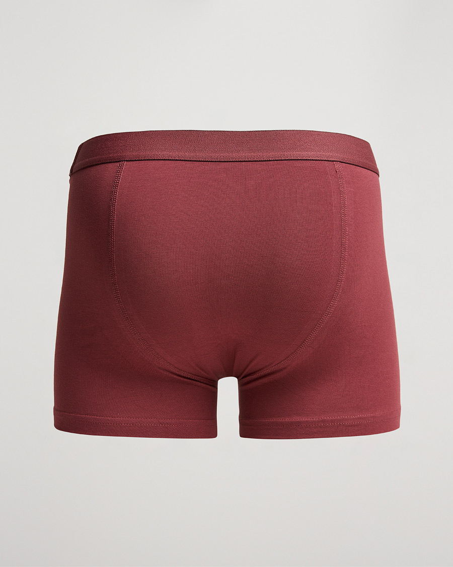 Herre | Undertøj | Bread & Boxers | 3-Pack Boxer Brief Burgundy