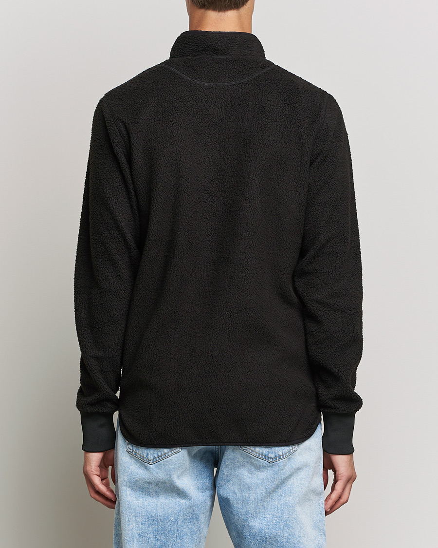 Herre | Trøjer | Bread & Boxers | Full Zip Fleece Jacket Black