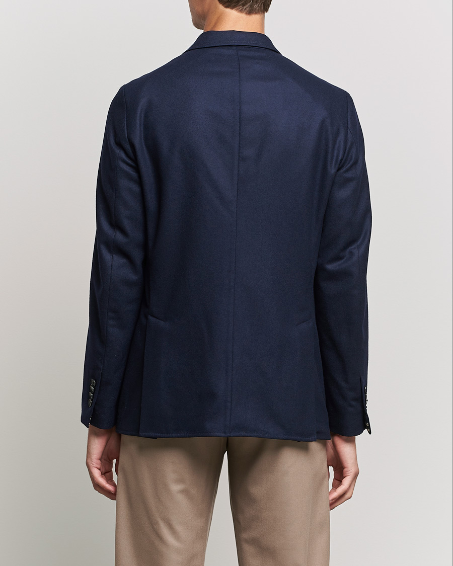 Herre | Blazere & jakker | Brioni | Deconstructed Flannel Blazer Navy