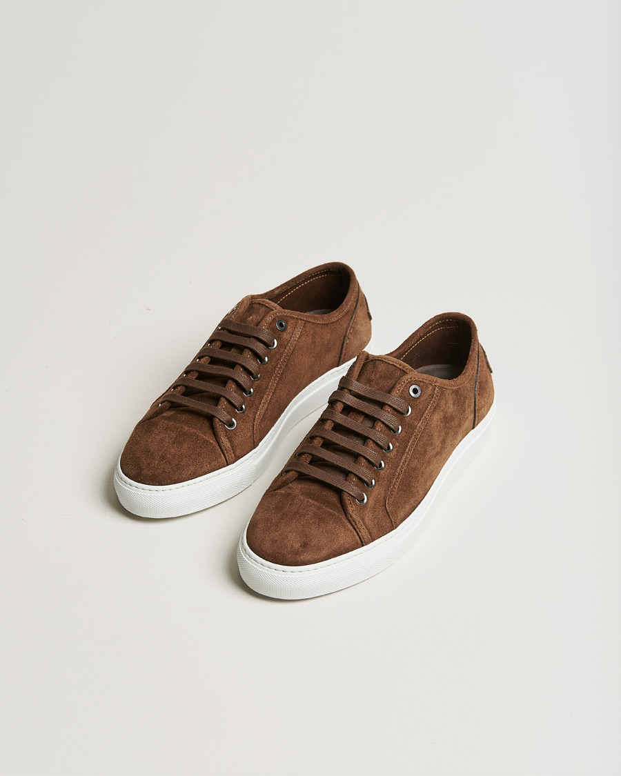 Herre | Brioni Casetta Suede Sneakers Brown | Brioni | Casetta Suede Sneakers Brown
