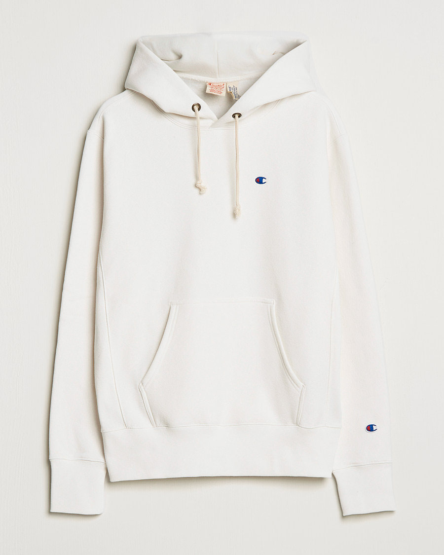Herre | Trøjer | Champion | Reverse Weave Soft Fleece Hood White