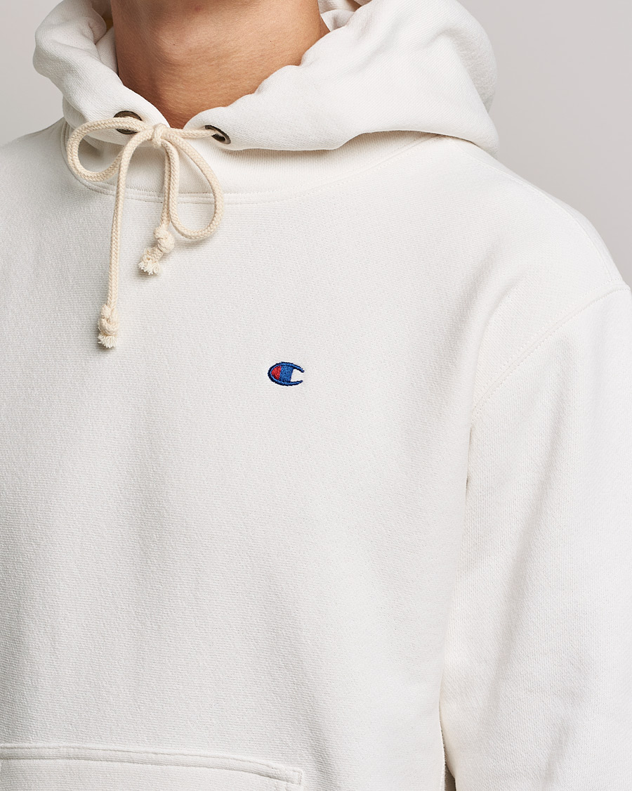 Herre | Trøjer | Champion | Reverse Weave Soft Fleece Hood White
