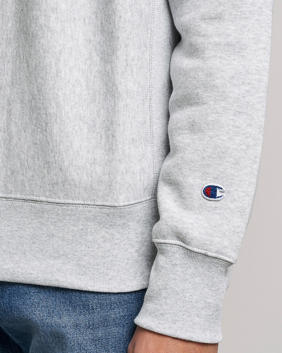 Herre | Trøjer | Champion | Reverse Weave Soft Fleece Sweatshirt Grey Melange