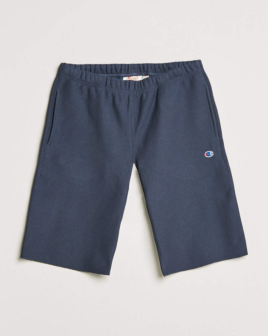 Champion Weave Soft Fleece Sweatshorts Navy - CareOfCarl.dk