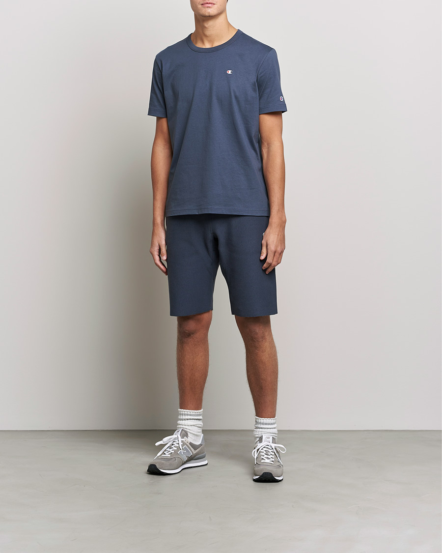 Herre | T-Shirts | Champion | Athletic Jersey Tee Navy