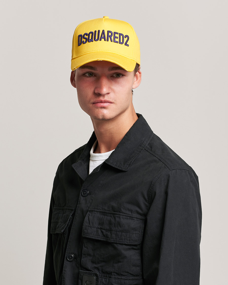 Herre | Kasketter | Dsquared2 | Logo Baseball Cap Yellow