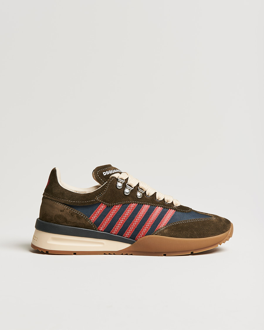Herre | Dsquared2 Legend Sneakers Brown/Red | Dsquared2 | Legend Sneakers Brown/Red
