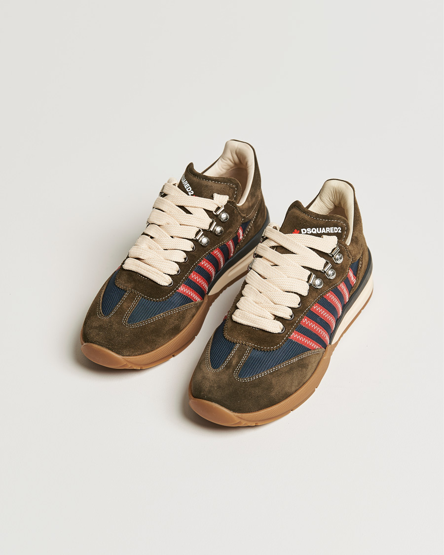 Herre | Dsquared2 Legend Sneakers Brown/Red | Dsquared2 | Legend Sneakers Brown/Red