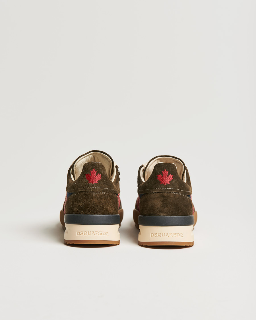 Herre | Dsquared2 Legend Sneakers Brown/Red | Dsquared2 | Legend Sneakers Brown/Red