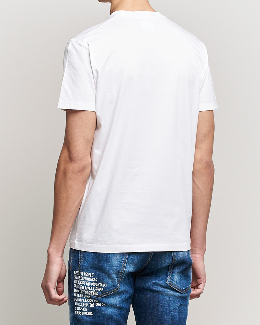 Herre | T-Shirts | Dsquared2 | Icon Ciro Tee White