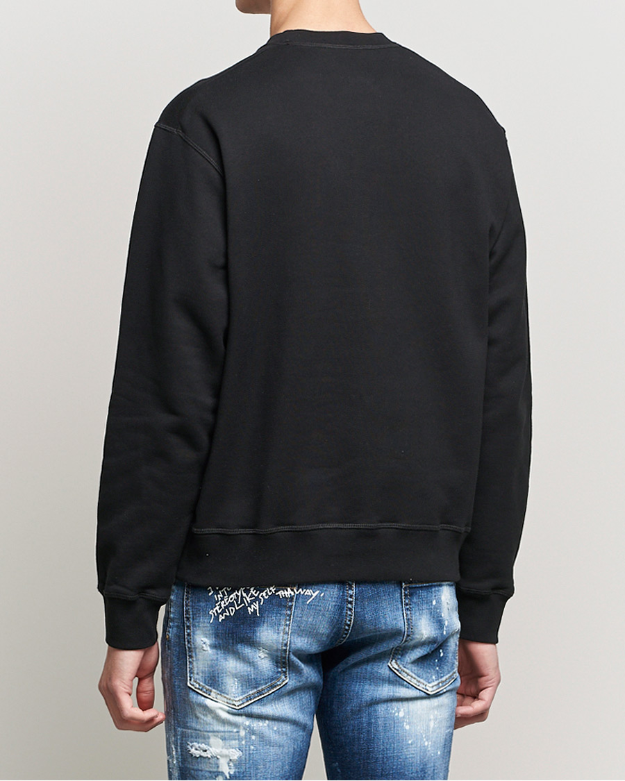 Herre | Trøjer | Dsquared2 | Icon Logo Sweatshirt Black