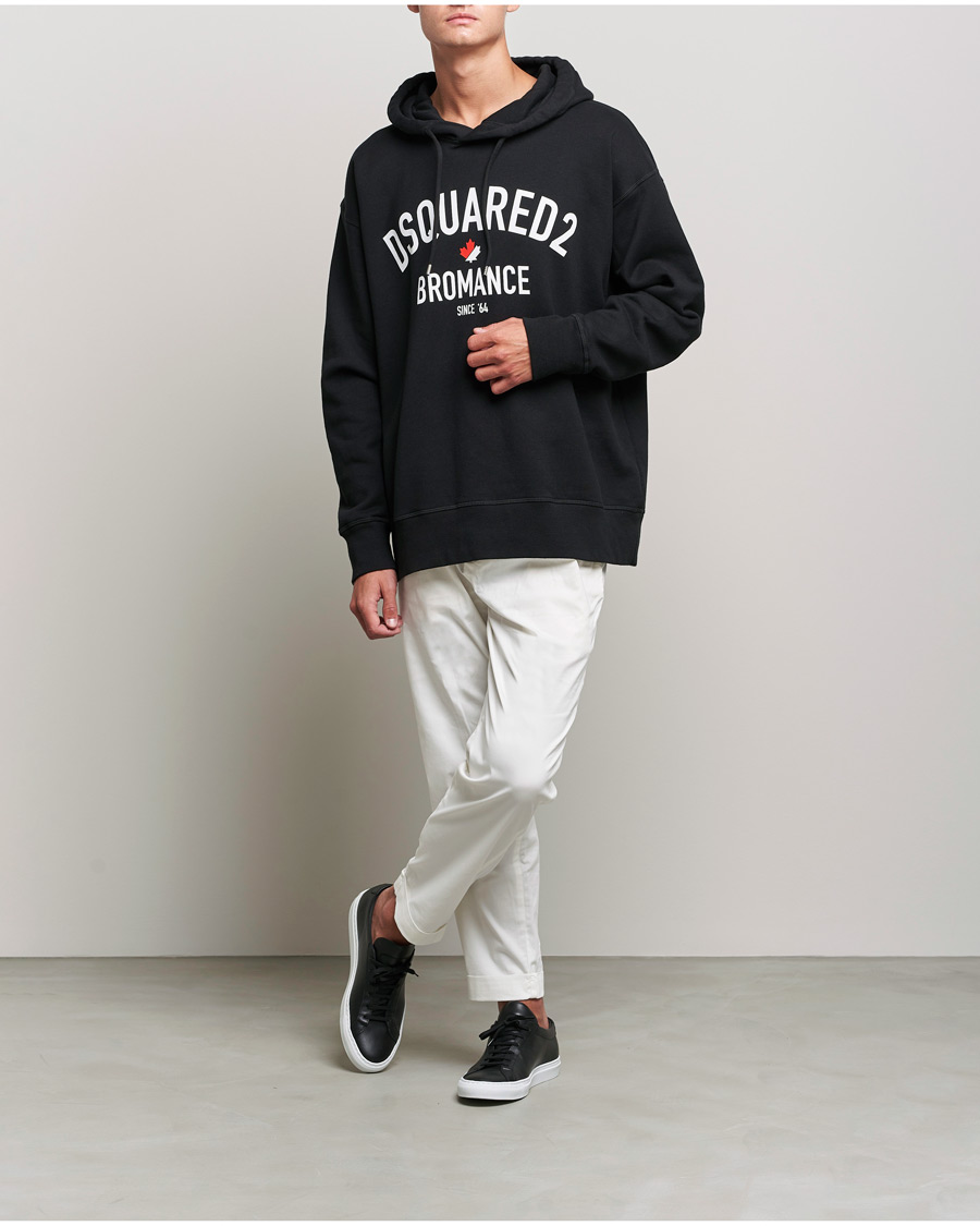 Herre | Trøjer | Dsquared2 | Bromance Hoodie Black