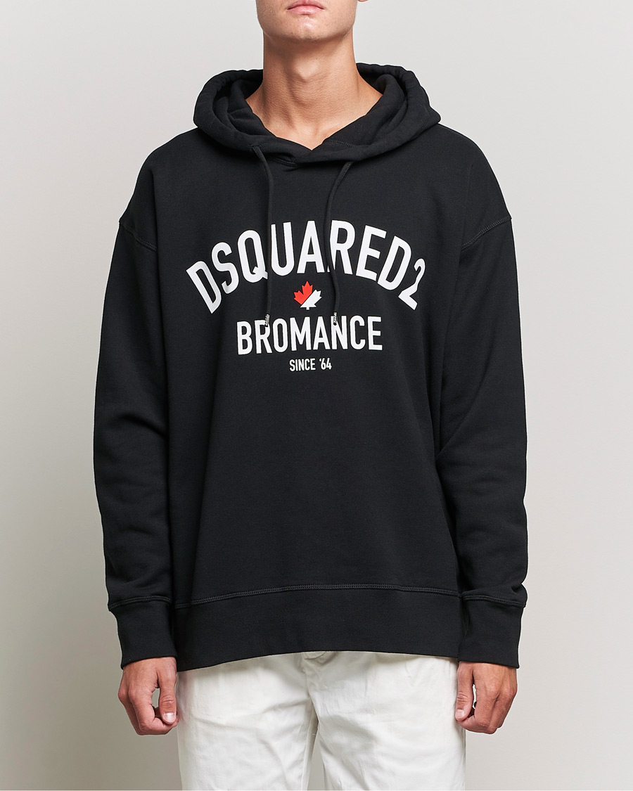 Herre | Trøjer | Dsquared2 | Bromance Hoodie Black