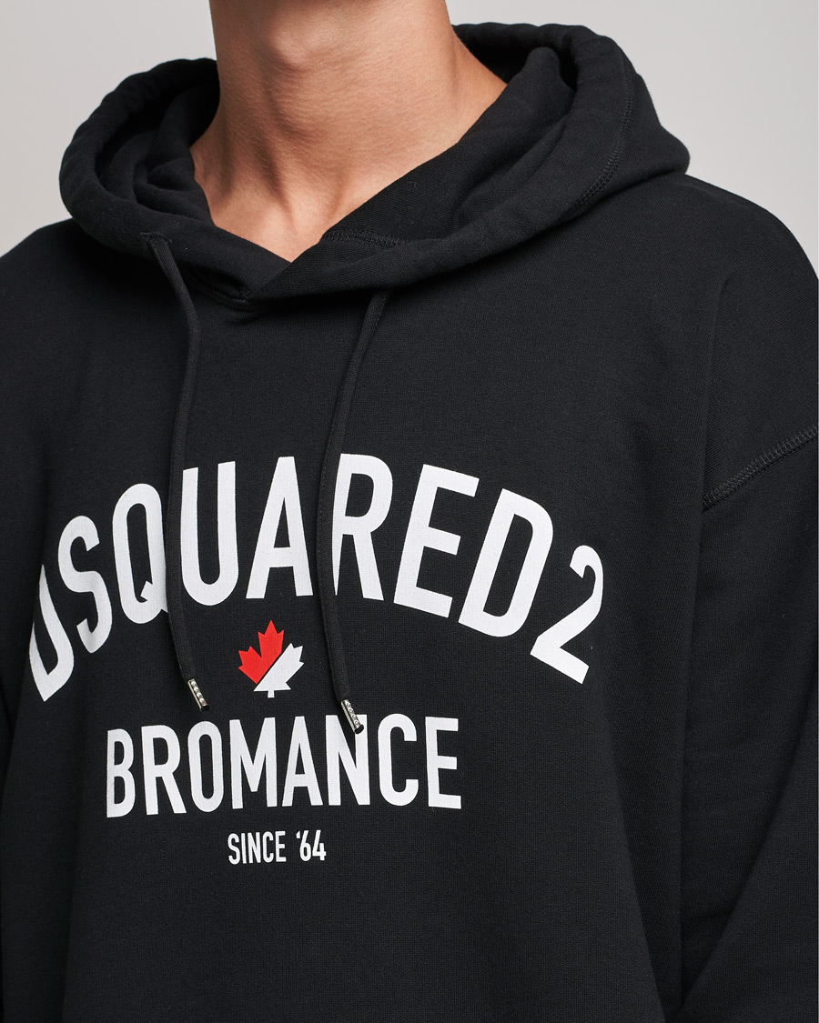 Herre | Trøjer | Dsquared2 | Bromance Hoodie Black