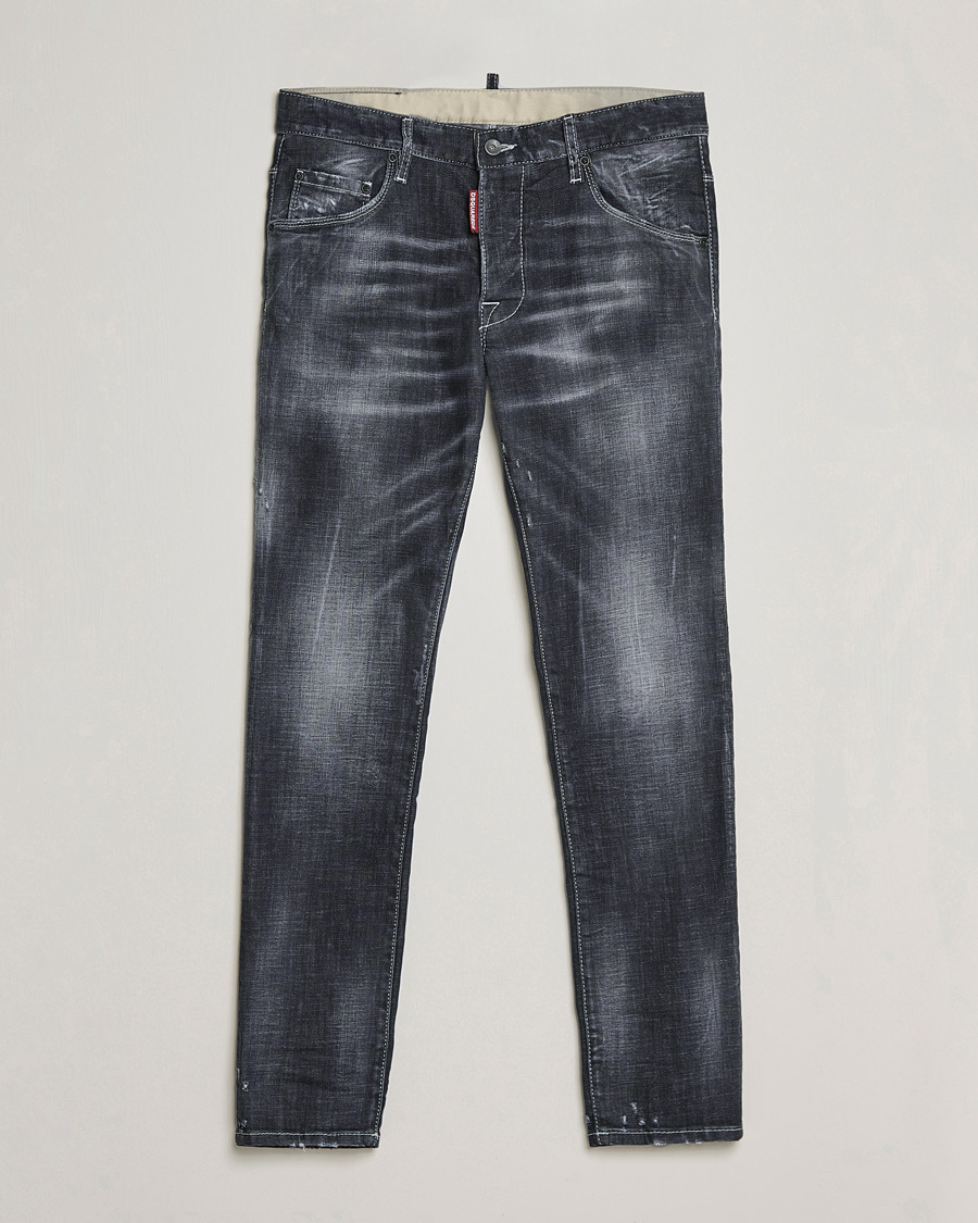 Herre | Jeans | Dsquared2 | Skater Jeans Black Wash