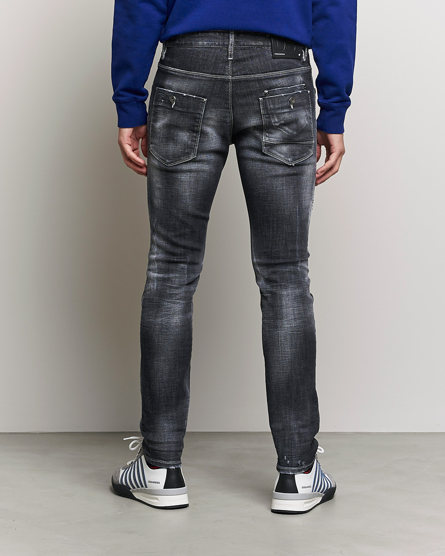 Herre | Jeans | Dsquared2 | Skater Jeans Black Wash