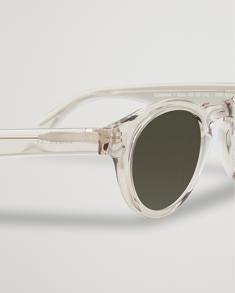 Herre | James Ay Kindred Sunglasses Transparent Sand | James Ay | Kindred Sunglasses Transparent Sand