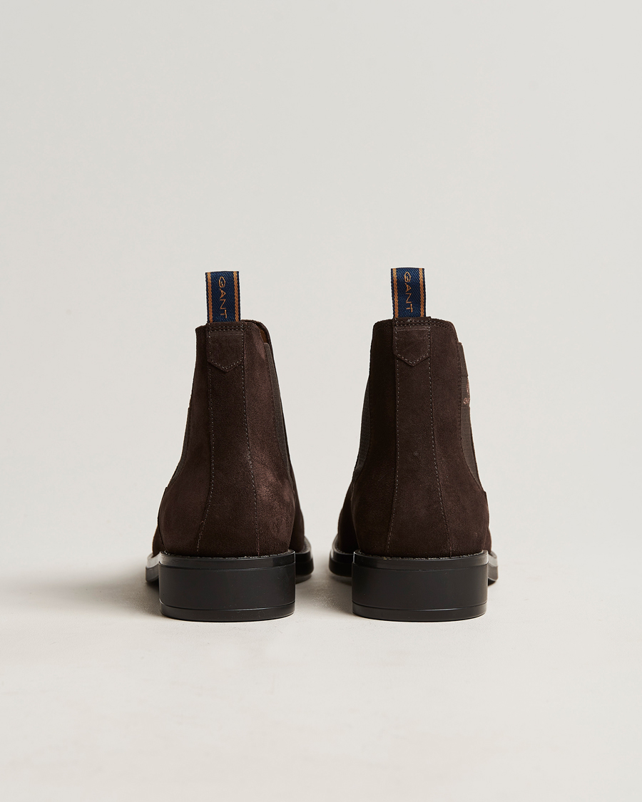 Herre | GANT Brookly Suede Chelsea Boot Dark Brown | GANT | Brookly Suede Chelsea Boot Dark Brown