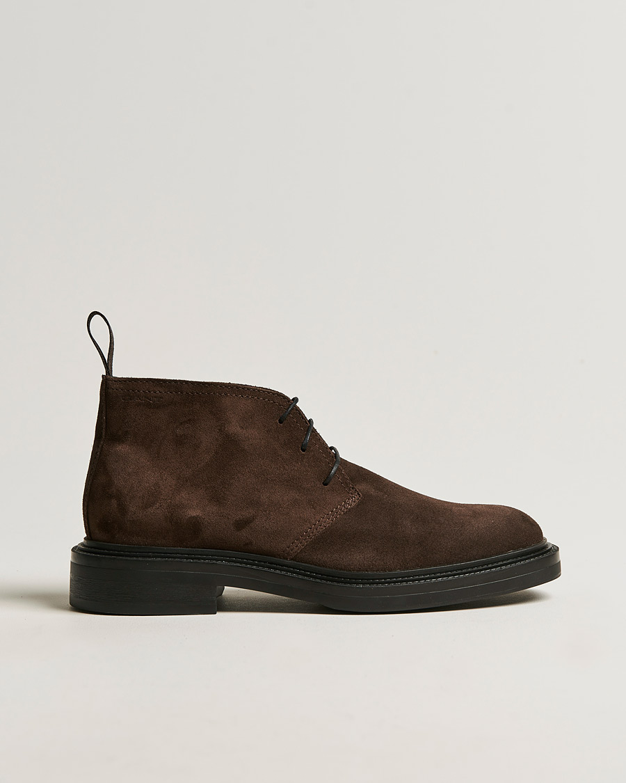 Herre | GANT Fairwyn Suede Chukka Boot Dark Brown | GANT | Fairwyn Suede Chukka Boot Dark Brown