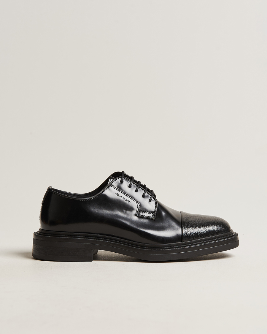 Herre | GANT Fairwyn Leather Low Lace Derby Black | GANT | Fairwyn Leather Low Lace Derby Black