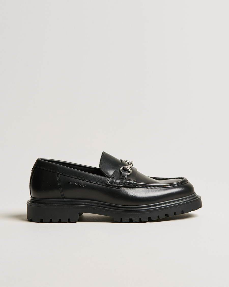 Herre | GANT Jackmote Leather Horsebit Loafer Black | GANT | Jackmote Leather Horsebit Loafer Black