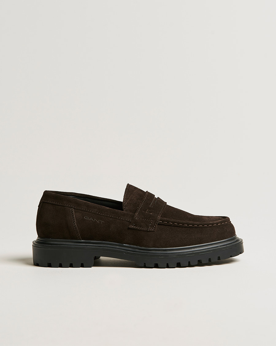 Herre | GANT Jackmote Suede Loafter Dark Brown | GANT | Jackmote Suede Loafter Dark Brown