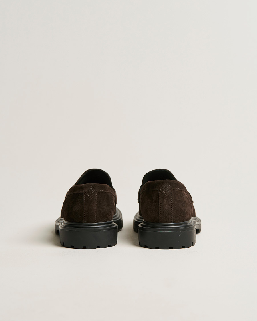 Herre | GANT Jackmote Suede Loafter Dark Brown | GANT | Jackmote Suede Loafter Dark Brown