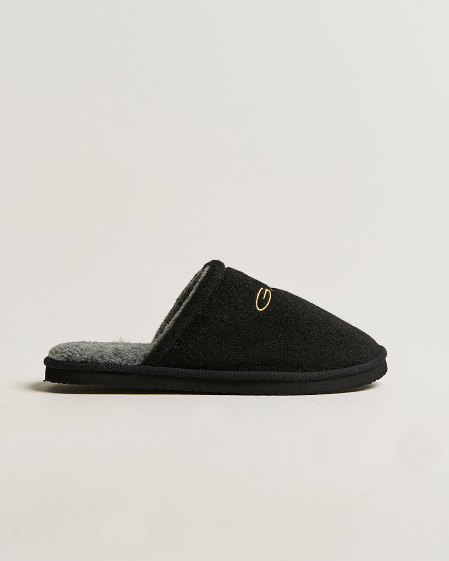 Herre | GANT Tamaware Terry Slippers Black | GANT | Tamaware Terry Slippers Black