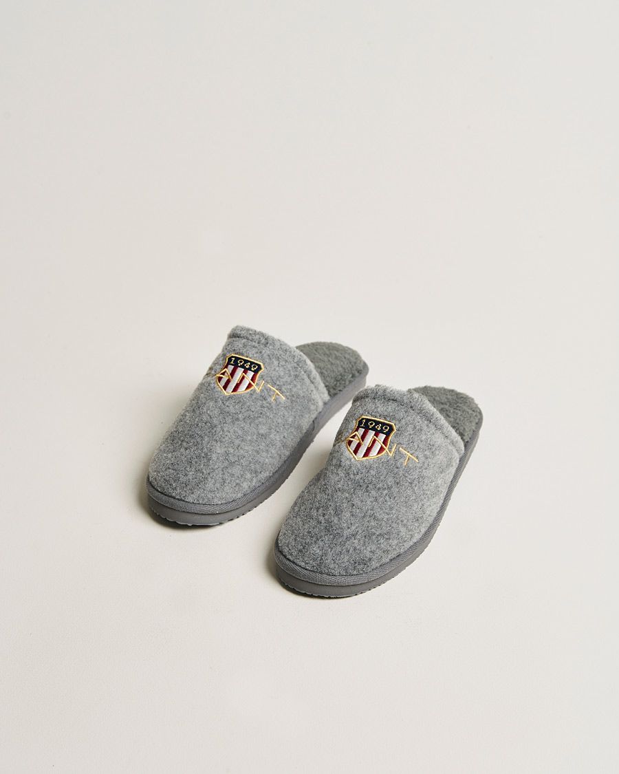 Herre | GANT Tamaware Terry Slippers Grey | Gant | Tamaware Terry Slippers Grey