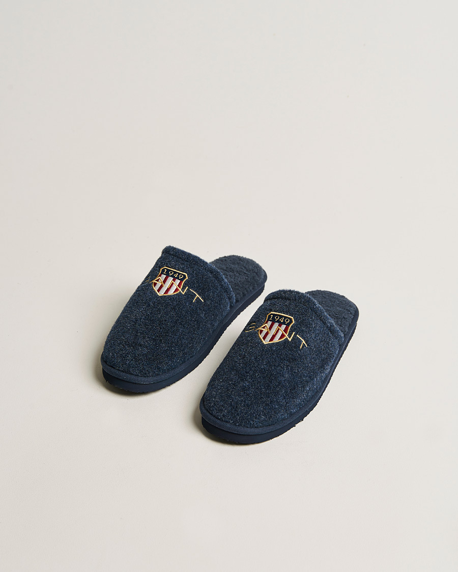 GANT Tamaware Slippers Marine - CareOfCarl.dk