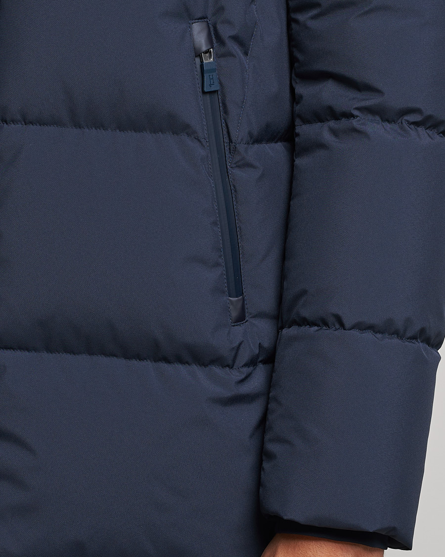 Herre | Jakker | Herno | Laminar Hooded Down Parka Navy