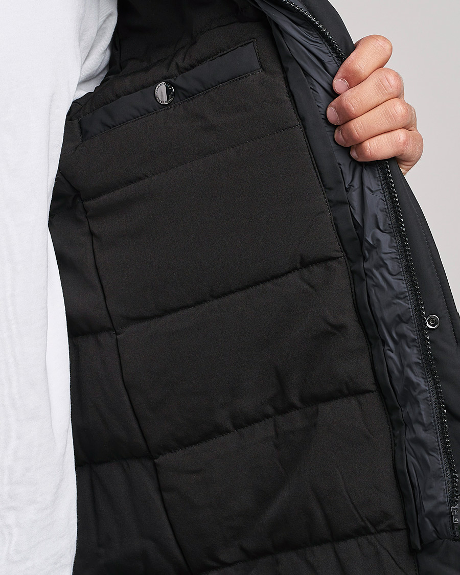 Herre | Jakker | J.Lindeberg | Hollis Tech Padded Coat Black