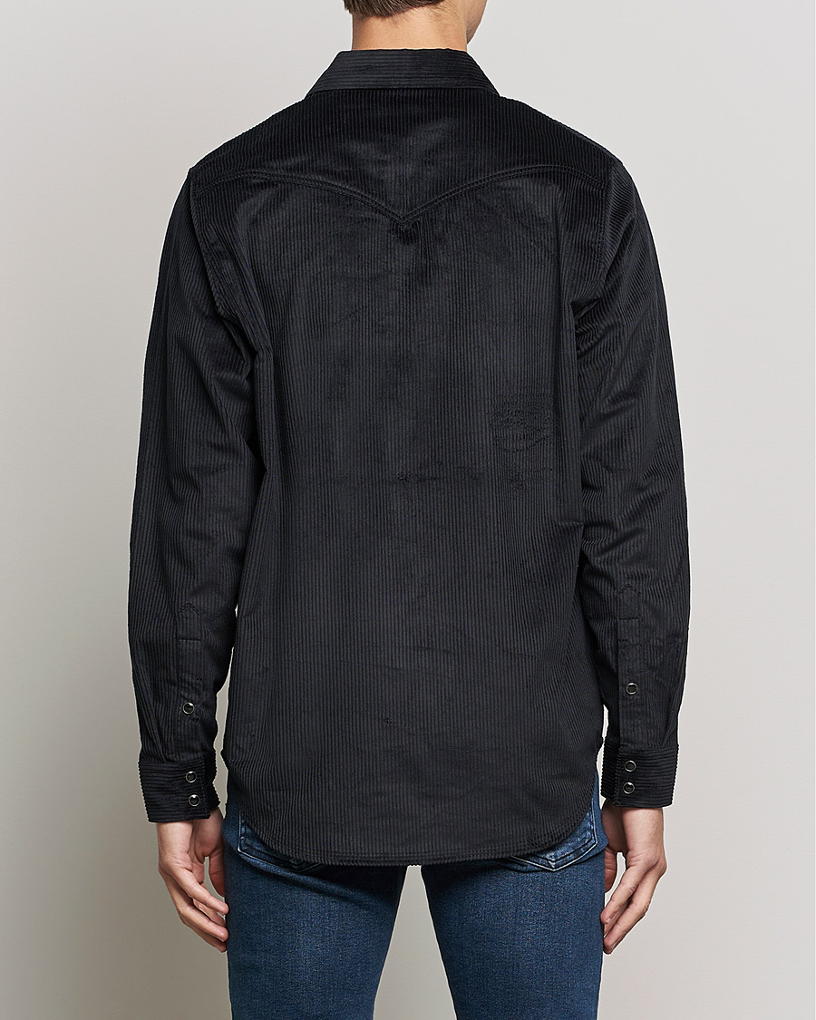 Herre | Skjorter | J.Lindeberg | Tarp Cord Western Overshirt Black